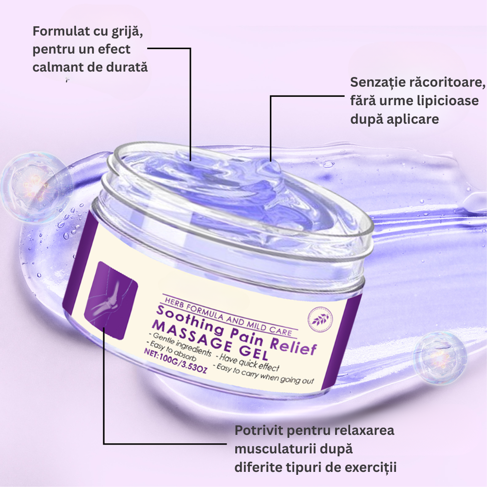 RALVINO - GEL PENTRU CALMAREA DURERII