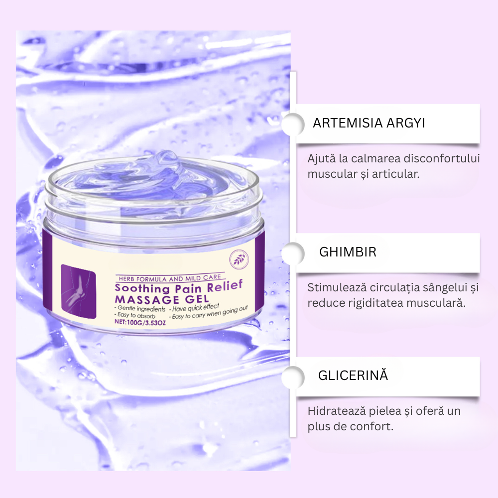 RALVINO - GEL PENTRU CALMAREA DURERII